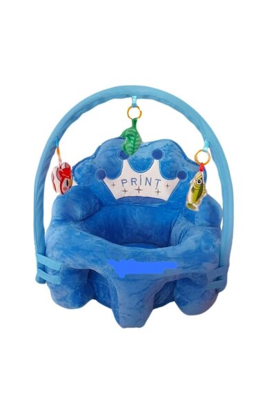 Krista Fotoliu pentru bebeluși cu spătar și arc - Blue prince, plus