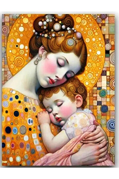 Krista Tablou pe pânză GM707 Goblen Square Diamonds, înrămat, 50 x 40 cm, Mam...