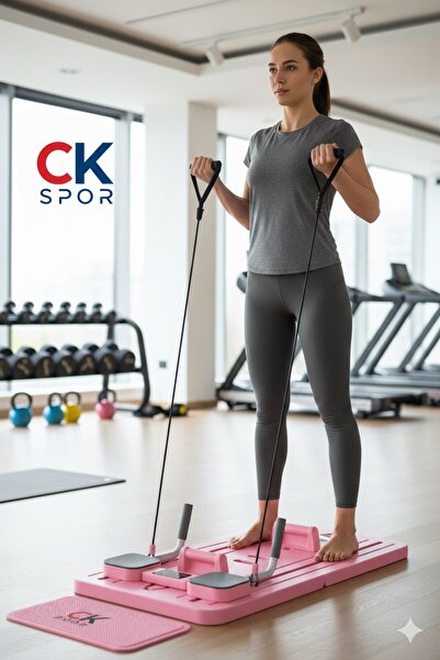 CKSpor Fonksiyonel Pilates İstasyonu – Reformer, Tower ve Chair Özellikli Profesyonel Pilates Ekipmanı