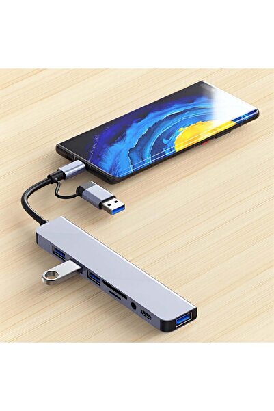 NewEvo Hub Adapter USB-C 3.1 Multiport 8-in-2 NewEvo®