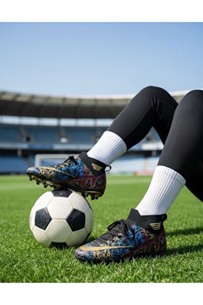 Slipcat Çoraplı Krampon Çim Ve Halı Saha Futbol Ayakkabısı