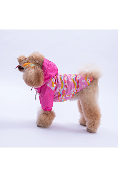 Pawstar Florence Daisy Kedi Köpek Polarlı Yağmurluk