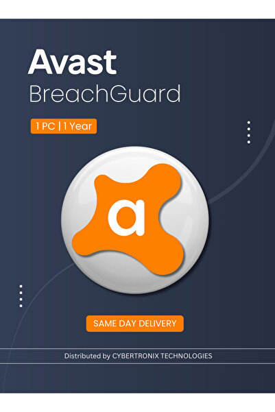 AVAST BreachGuard | جهاز كمبيوتر واحد لمدة عام | ترخيص رقمي | توصيل في نفس اليوم