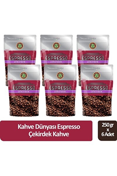 Kahve Dünyası Espresso Core Coffee 250 Gr X 6 Pieces