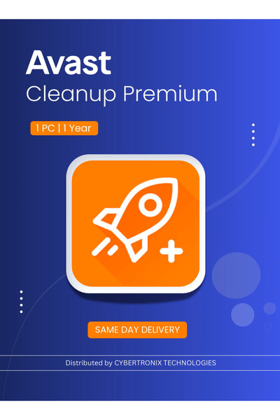 AVAST Cleanup Premium | جهاز كمبيوتر واحد لمدة عام | ترخيص رقمي | توصيل في نف...