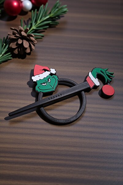 tredblock Agrafă de păr Grinch de Anul Nou Crăciun