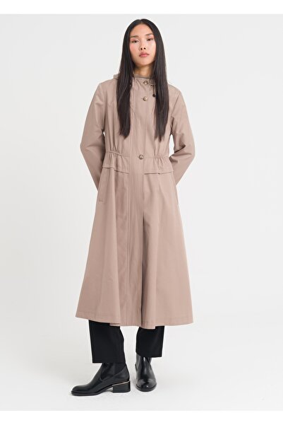 Armağan Bel Büzgülü Kapşonlu Kap