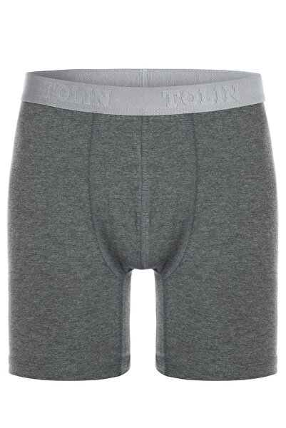 TOLIN 3-Piece Men's Cotton Stretch Fabric Flexible Long Boxer Set 4197