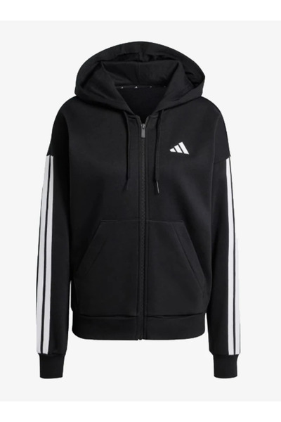 adidas Essentials 3-Stripes Full-Zip Fleece Kadın Ceket