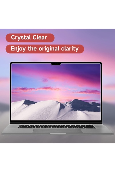 SKYDDAR INNOVATION Foil for MacBook Pro 14" 2024, Anti Glare VisionProX, Anti Reflex, set sticker, Transparent/Matte