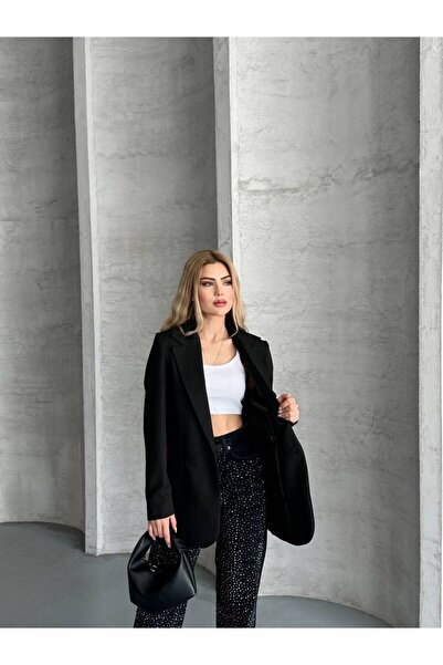 MODA Kadın Oversize Blazer Ceket