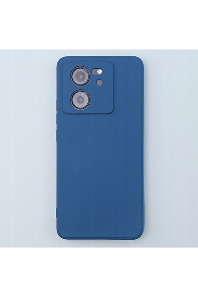 Flippy Husa Protectie, Flippy, pentru Xiaomi Redmi 13T, Liquid Silicone, Microfibra, Wireless, Albastru