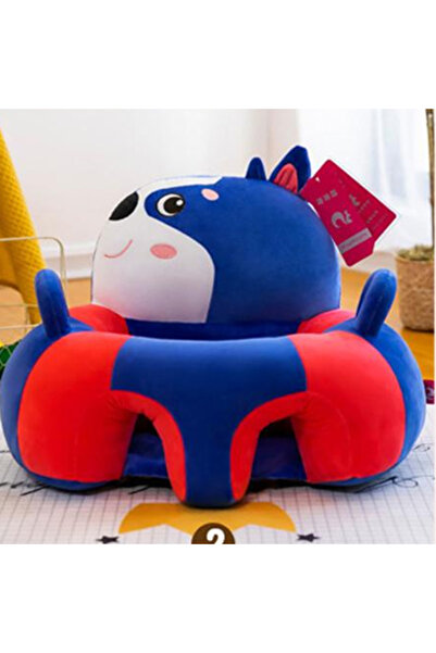 Krista Baby armchair without arch - Kitten blue/red