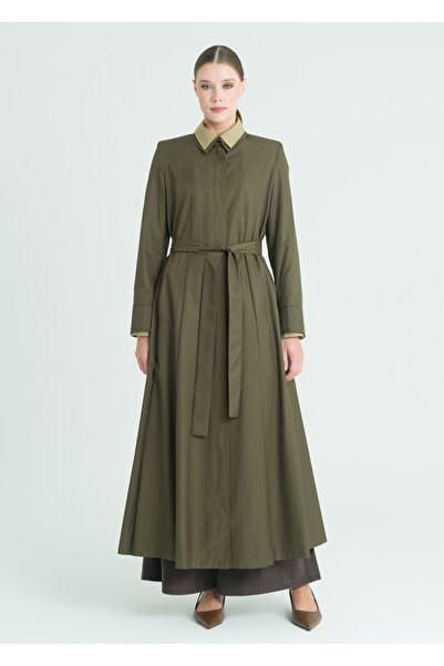 Armağan Parçalı Kloş Pardesü