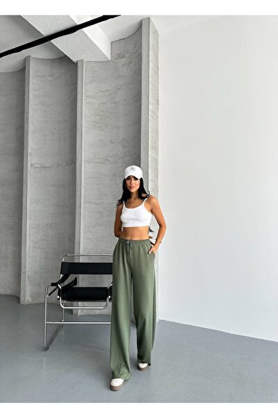 MODA Comfortable Sweatpants with Elastic Waistband