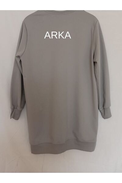 OceanGiyim Women's Comfortable Fit Viscose Crew Neck Hijab Tunic All Seasons