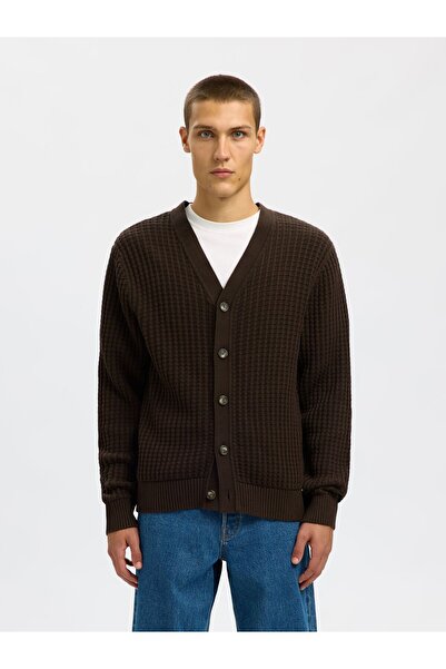 SELECTED Strickjacke 100% Baumwoll