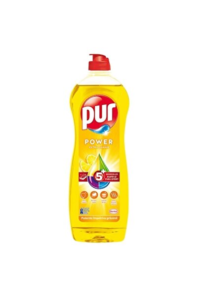 Henkel Pack 3 x Pur Lemon Dishwashing Detergent 750ml