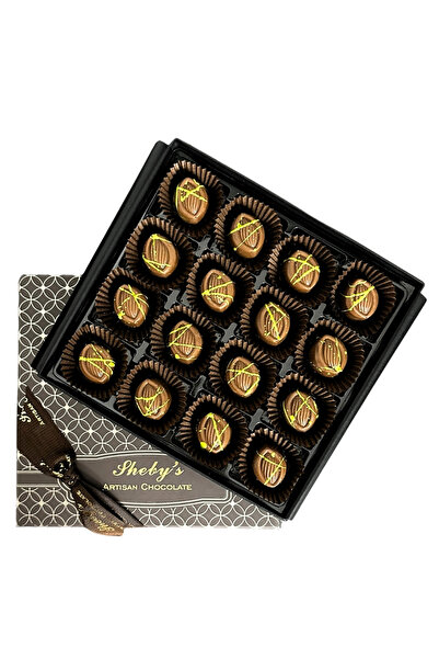 SHEBY'S Çıtır Kadayıflı Boz Fıstıklı El Yapımı Dubai Artizan Çikolata