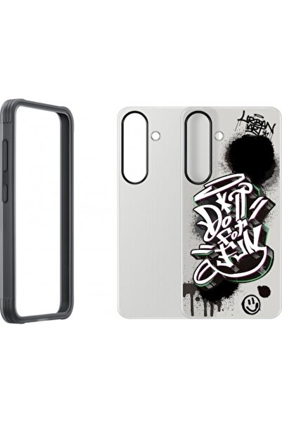 Stef's Cat Husă pentru Samsung Galaxy S25 S931, FlipSuit Rugged Case, Negru EF-JS931CBEGWW