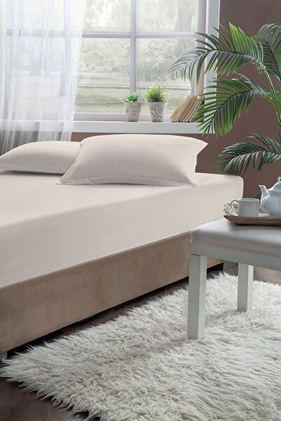 Pierre Cardin Cotton Fitted Sheet 120X200 Beige