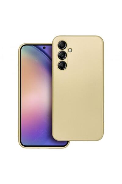 Stef's Cat Θήκη για Samsung Galaxy A54 A546, Μεταλλική, Χρυσή