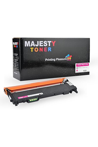 majesty Ink Cartridge 117A (W2073A) - Magenta, Compatible with HP Color Laser...