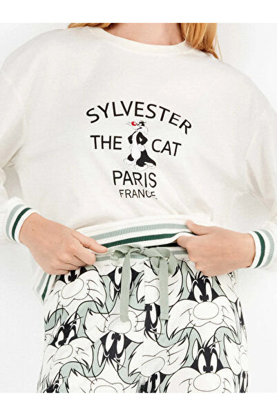 Gisela Sylvester Interlock Knit Pajama Set