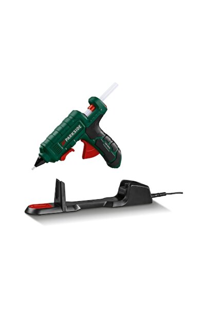 PARKSIDE PHP 500 E3 Hot Glue Gun with Plastic Glue Sticks, Corded and Cordless