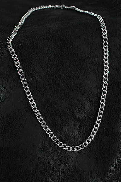 Skygo 316L Steel Classic Chain Model Silver Color Men's Necklace - Tj-Erk1388