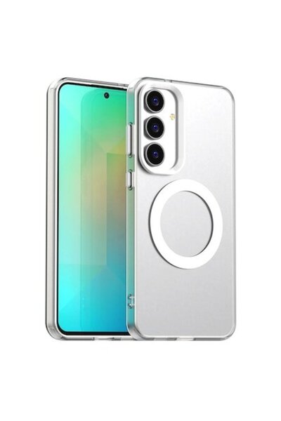 Dali CandyCase MagSafe Protective Case for Samsung Galaxy S25 FE - TPU White-Transparent