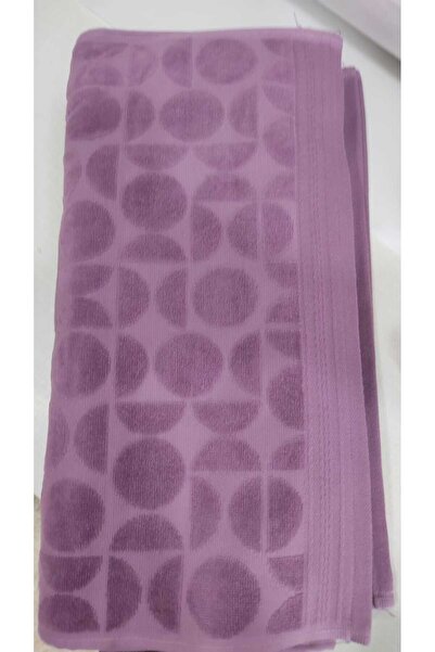 Özdilek Velvet Circular Hand Towel Plum Behrehane