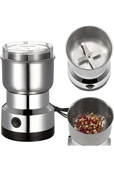 fulina 150W Spice Coffee Grinder, Electric 10s Fast Grinding Multifunction Smash Machine, Portable Dry Grai