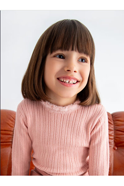 Abel & Lula Abel Lula Girls' Half-High Neck Knit Sweater