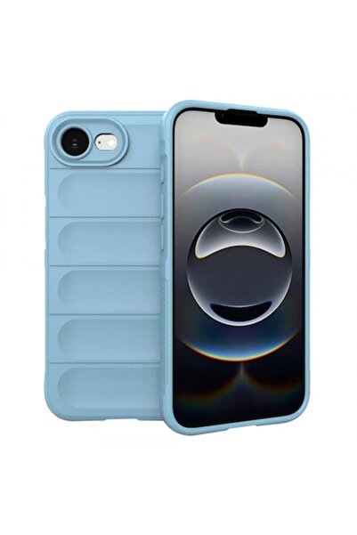 Stef's Cat Калъф, съвместим с Apple iPhone 16e, Magic Shield, син