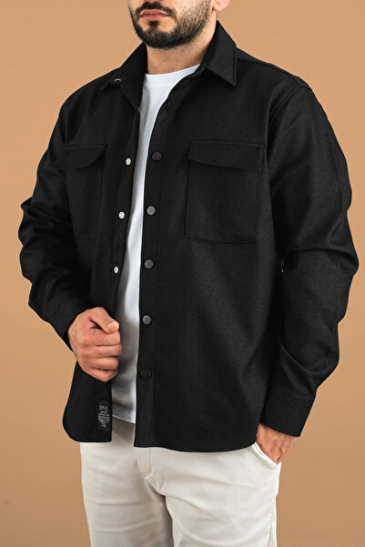 bombe Men's Transitional Casual Sports Cut Snap Coat Jacket Shirt