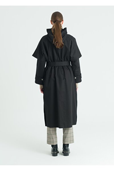 Armağan Reglan Kol Oversize Trençkot