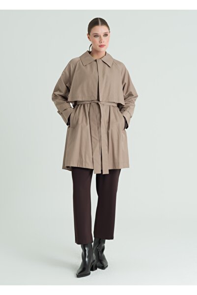 Armağan معطف طويل بخصر مطاطي من ألييري