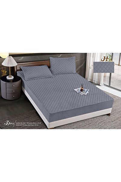 Casa de Vis Quilted pillowcase, topper type, plain, 160/200 cm, Online, TP8-06