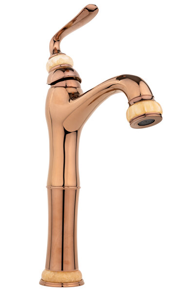 Trendy's Baterie lavoar TRENDY’S ,montare pe blat, jade-rose gold