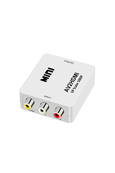 KEEPRO RCA to HDMI Çevirici rca av den hdmi ye ses ve görüntü aktarma AV2HDMI