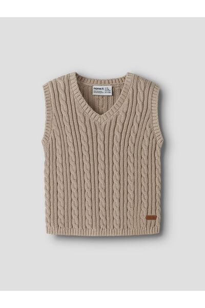 Name it Strickweste Bio-Baumwoll