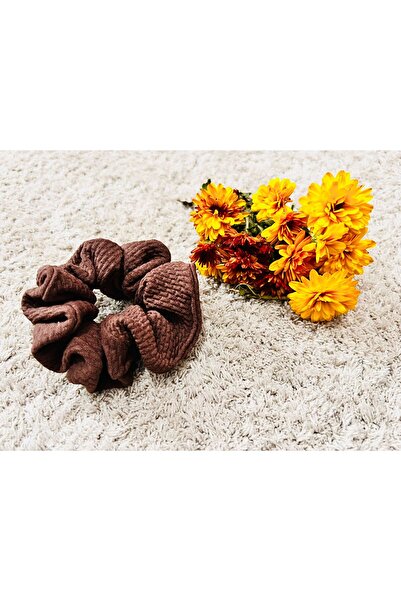 ATELIER ALEDA Set of 4 hair elastics/scrunchies, autumn colors and prints