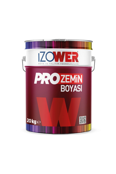 izower Pro Zemin Boyası 20Kg - RAL 5017- Boncuk Mavi
