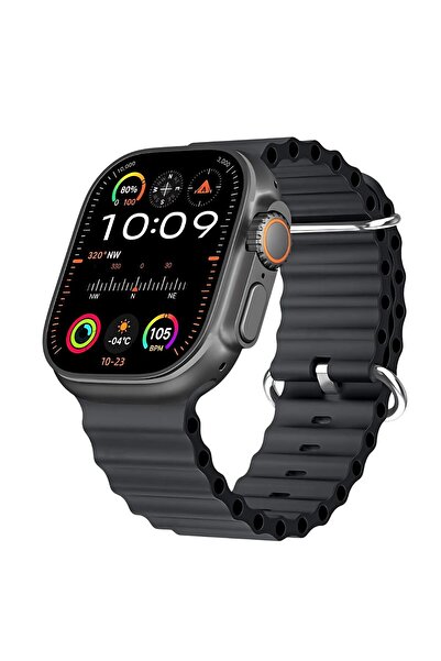 YMS ELEKTRONİK HK 11 Ultra 3 Amoled Akıllı Saat Iphone Ve Android Tüm Telefon...