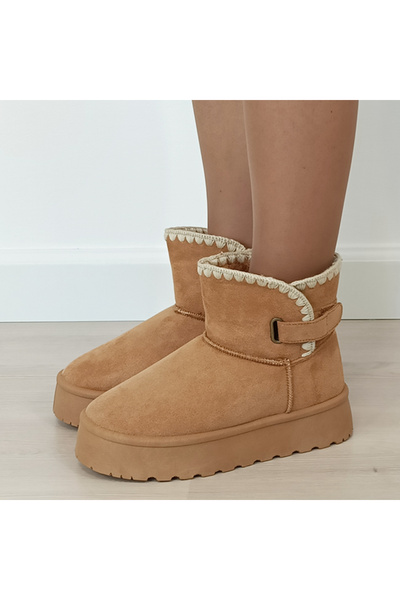 SOFILINE Short camel fur boots B-DAY9058 116