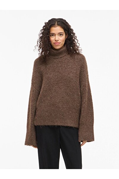 VILA Strickpullover VIMARLEY Rollkragen