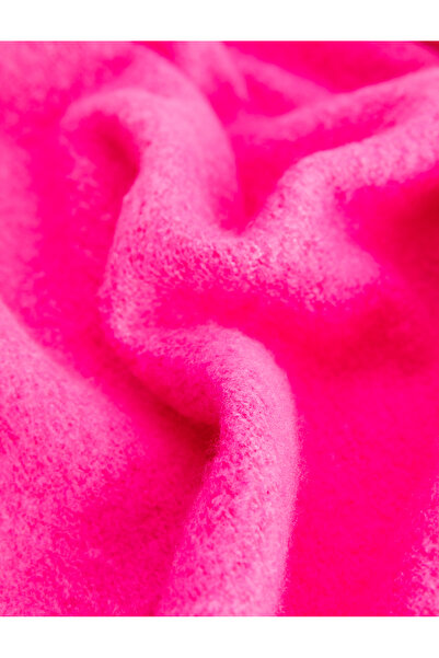 Koton Eșarfă lungă cu ciucuri cu textura moale