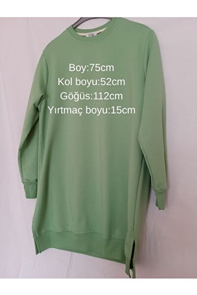 OceanGiyim Women's Comfortable Fit Viscose Crew Neck Hijab Tunic All Seasons