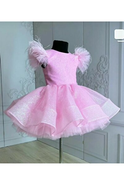 prenses tasarım atolyesi Pink Shiny Dress